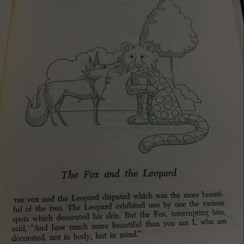 (Aesop) FABLES: Beautifully bound and illustrated