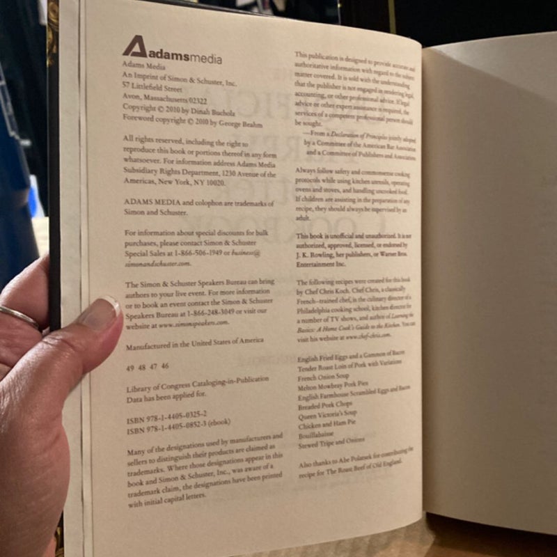 The Unofficial Harry Potter Cookbook
