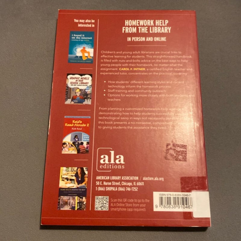 Homework Help from the Library
