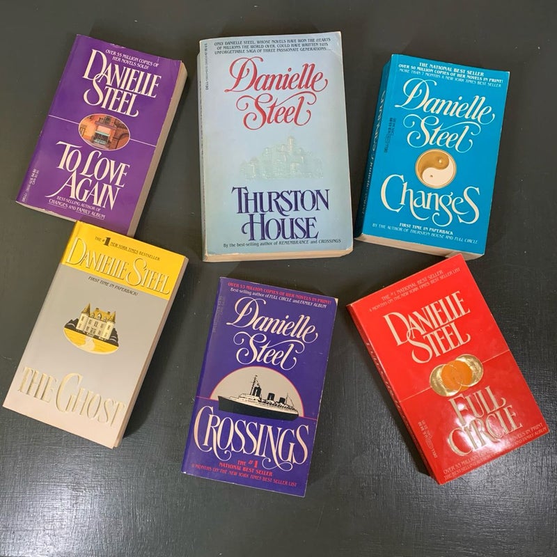 Danielle Steel 5-book Bundle from the 80s