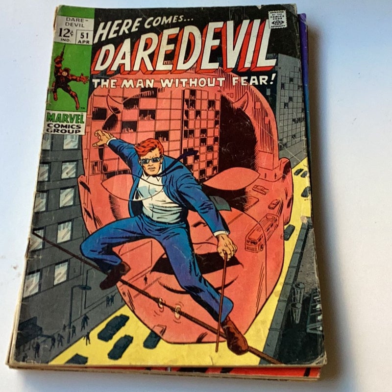 Here comes daredevil comics 