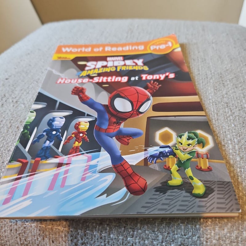 World of Reading: Spidey and His Amazing Friends Housesitting at Tony's