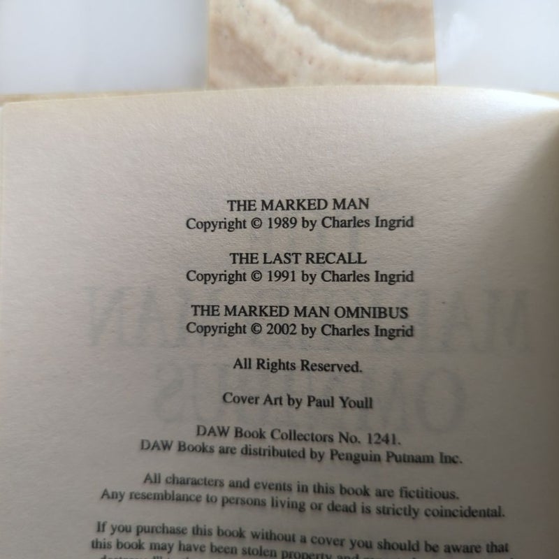 The Marked Man Omnibus