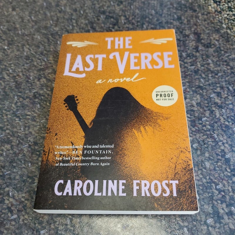 The Last Verse (ARC)