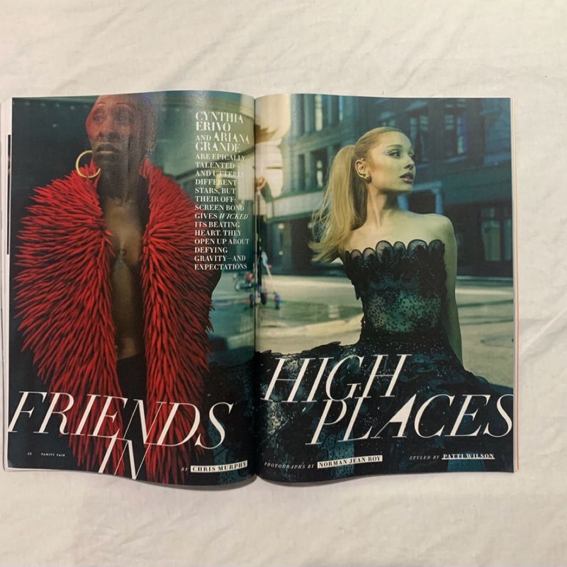 Vanity Fair Cynthia E. & Ariana G. “Bewitched!” Issue November 2024 Magazine