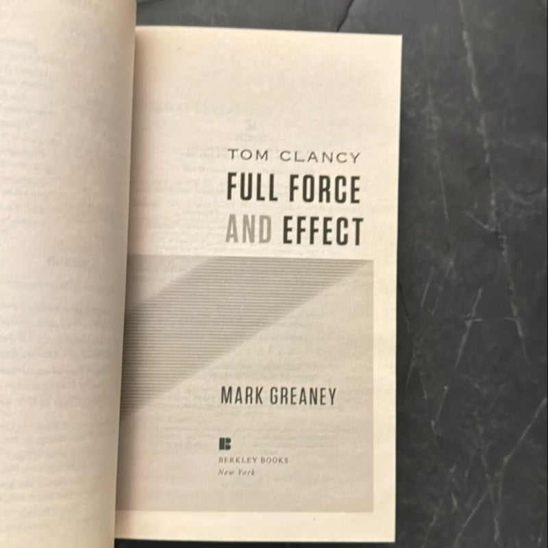 Tom Clancy Full Force and Effect