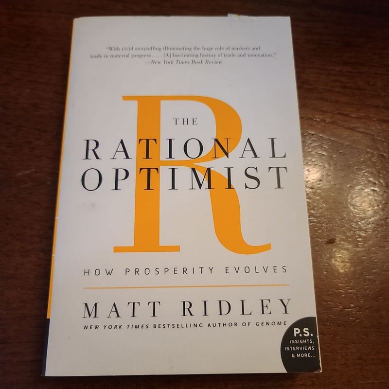 The Rational Optimist