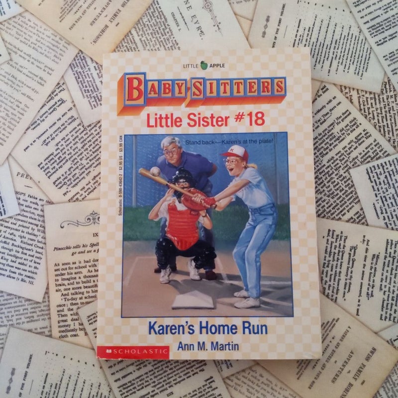 Baby-Sitters Little Sister #18: Karen's Home Run