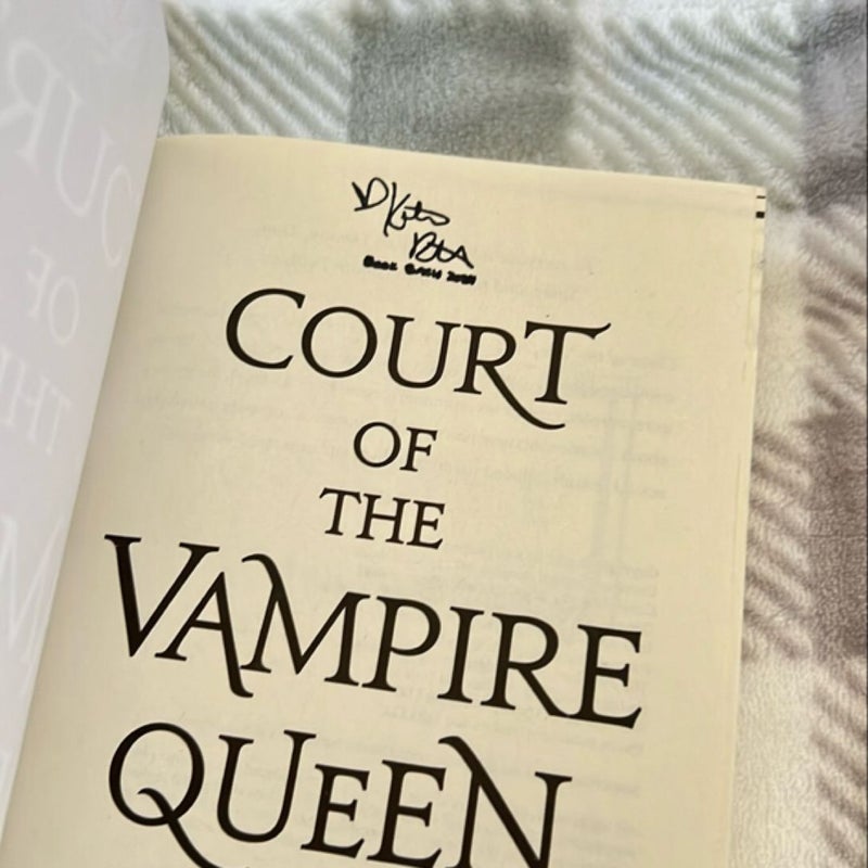 Court of the Vampire Queen SIGNED