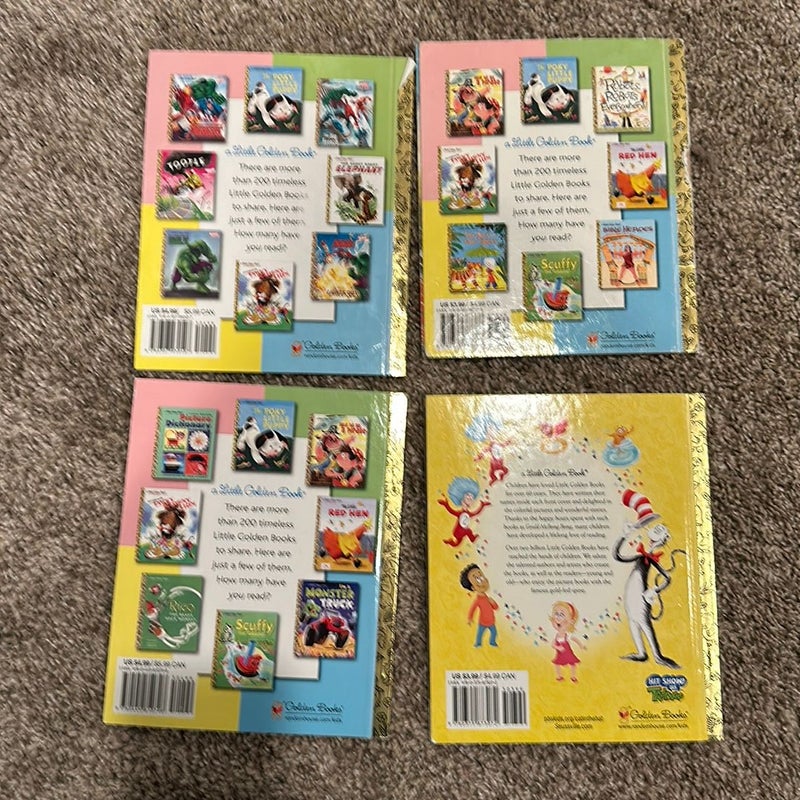 Little Golden Book - 4 Book Lot