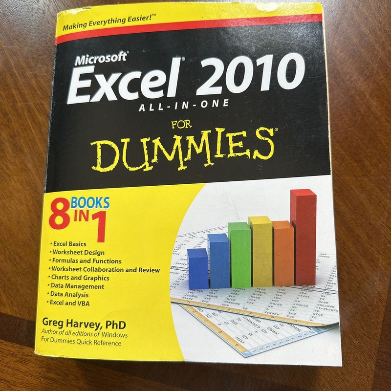 Excel 2010 All-In-One for Dummies