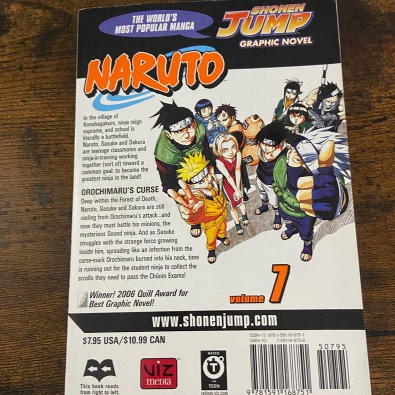 Naruto volume 7 manga