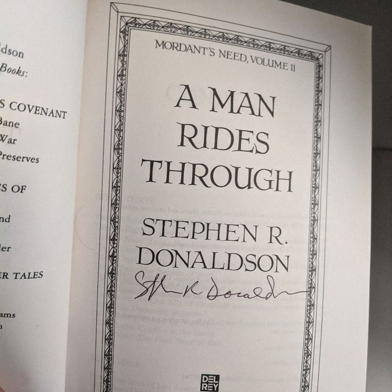Mirror of Her Dreams + A Man Rides Through (One Signed)