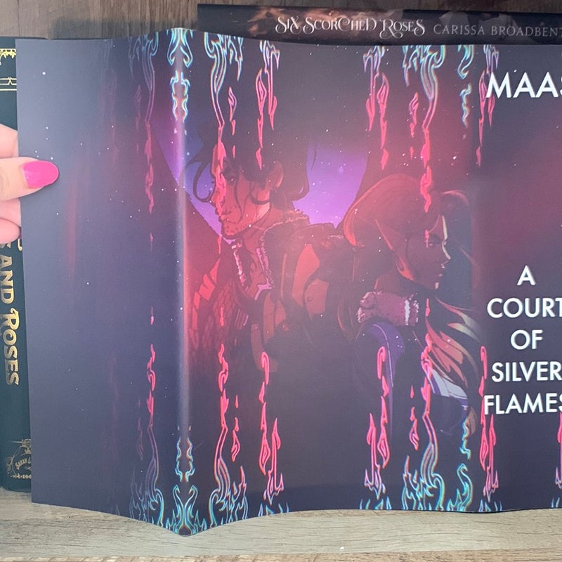 A Court of Silver Flames Alternate Dust Cover 