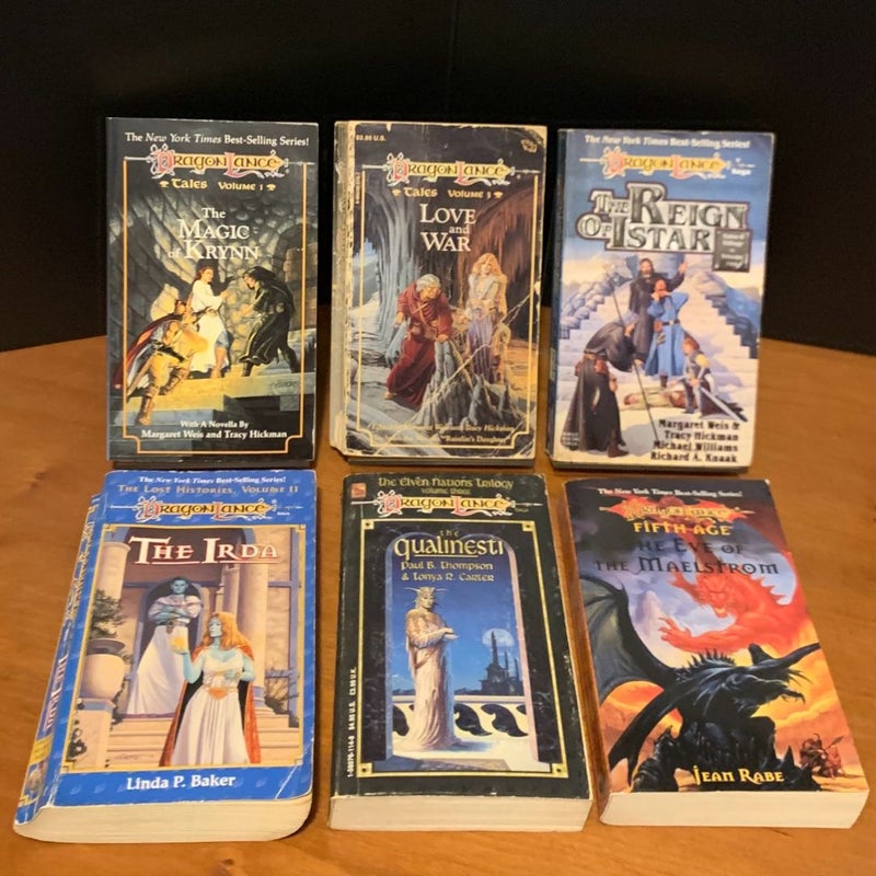 DragonLance Lot, 15 Books: Low Condition Reading Copies. PLEASE READ DESCRIPTION