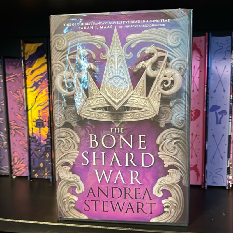 The Bone Shard War Signed Goldsboro edition 