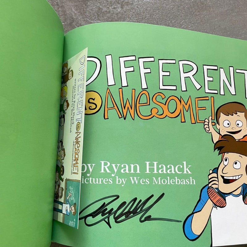 Different Is Awesome - Signed