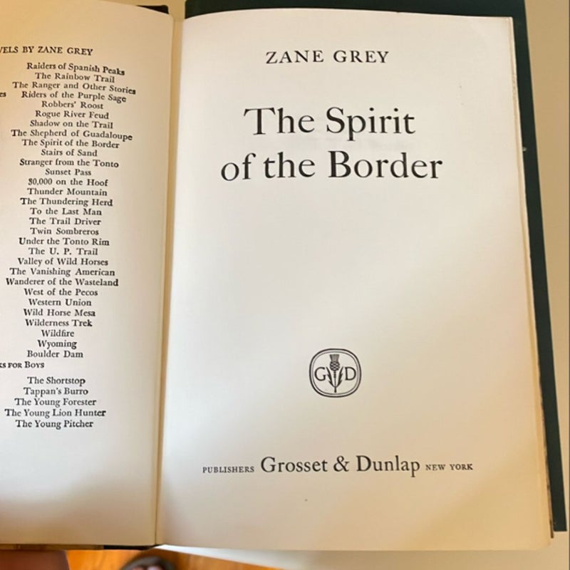 The spirit of the border