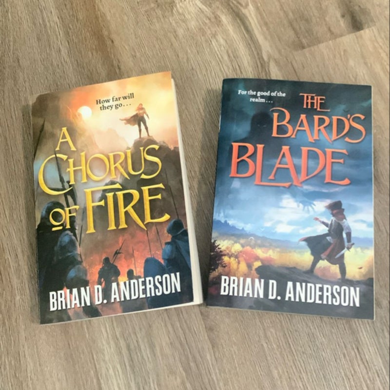 The Bard’s Blade book 1 and 2 