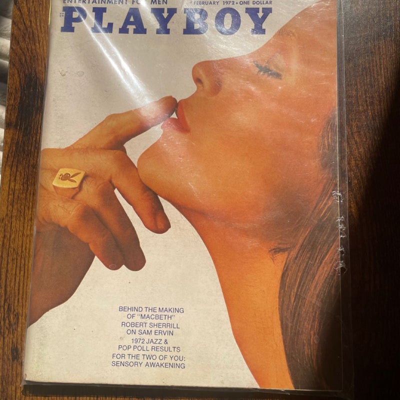 Vintage February 1972 Playboy Magazine