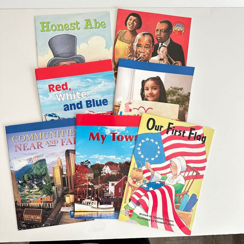 Early Readers Social Studies Book Bundle, 15 books