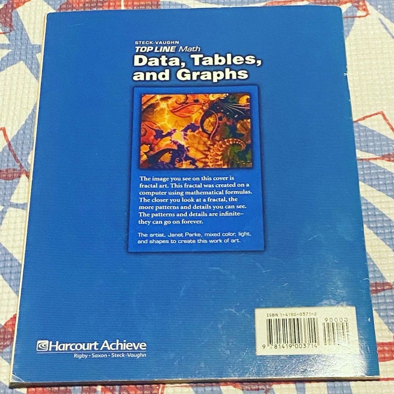Top Line Math: Data, Tables and Graphs