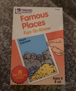 Famous Places Fun-To-Know