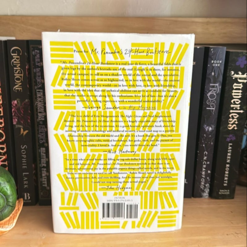 Mr. Penumbra's 24-Hour Bookstore