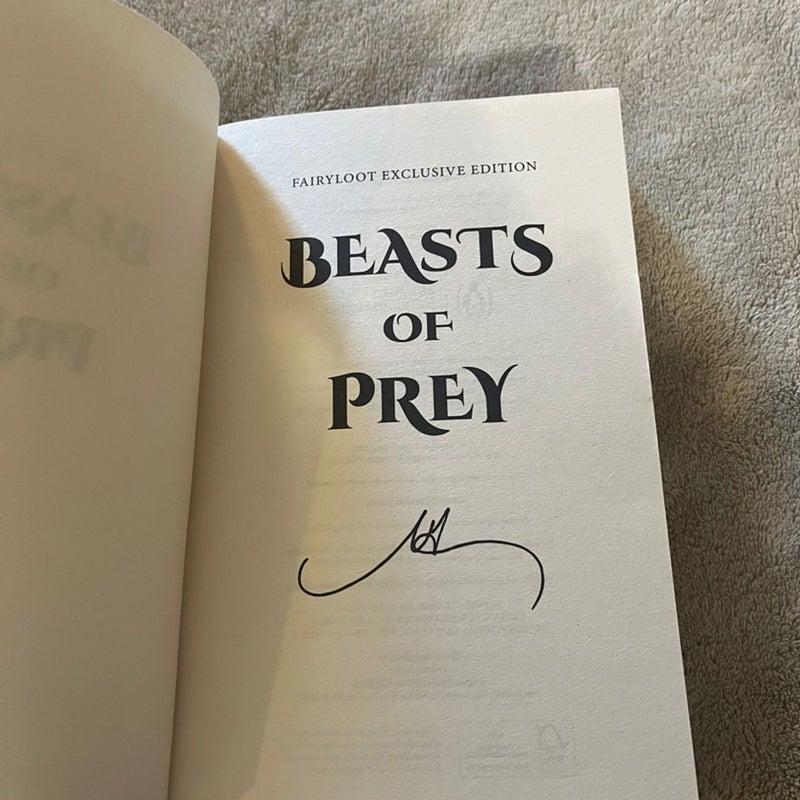 Beasts of Prey (Signed)