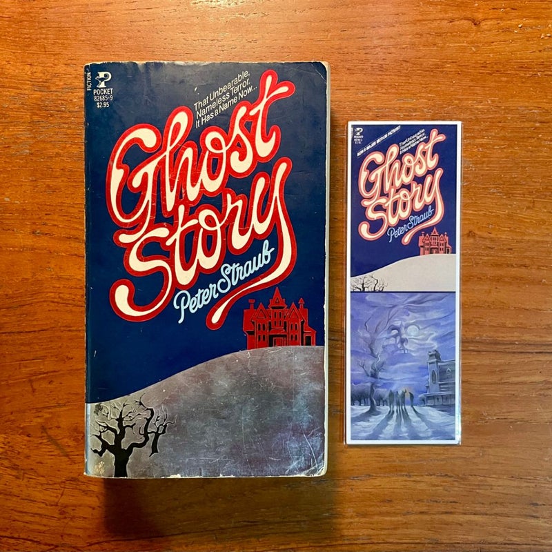 Ghost Story by Peter Straub 1980 First Edition Paperback Supernatural Classic