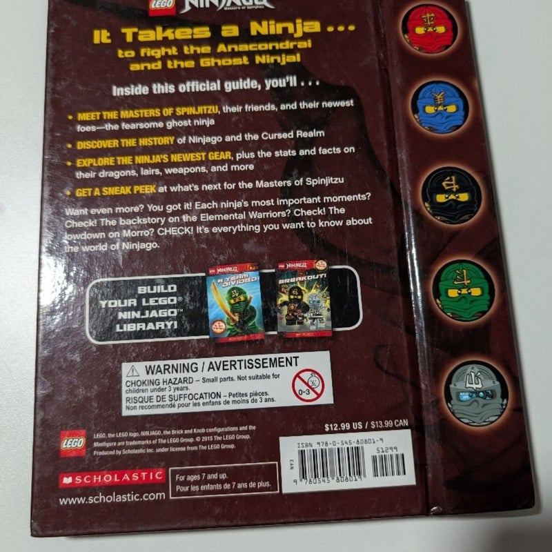 Ninjago 4 Book Lot