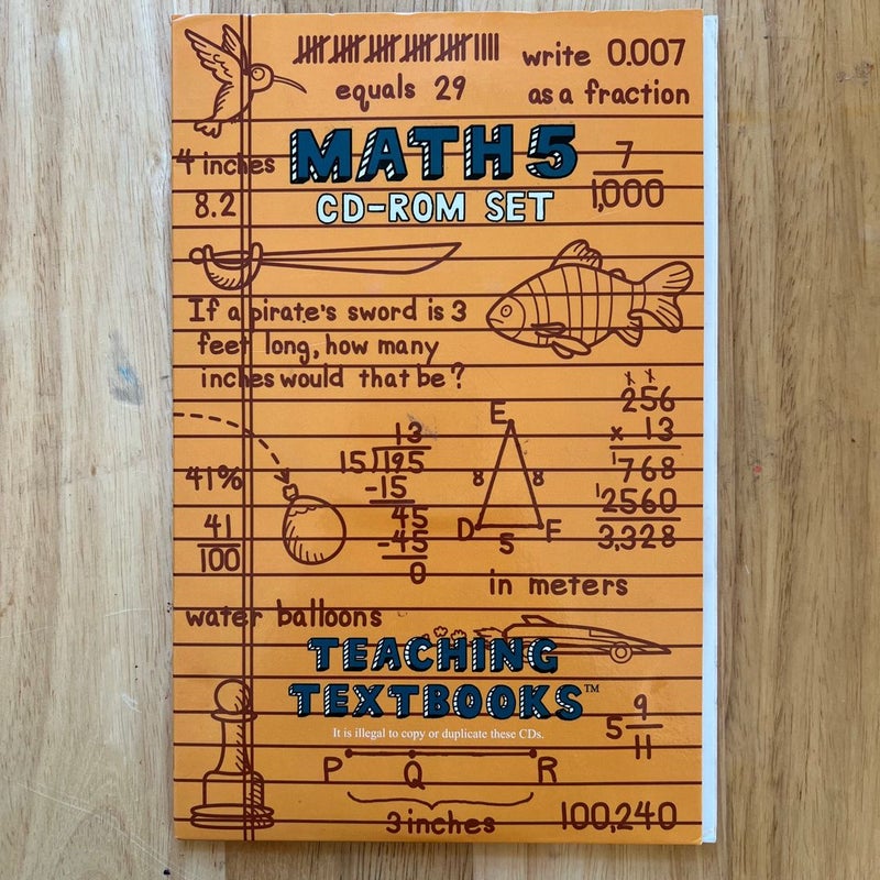 Math 5 CD-ROM Set 