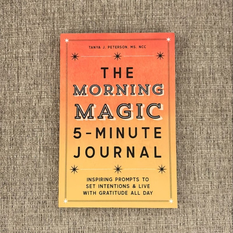 The Morning Magic 5-Minute Journal