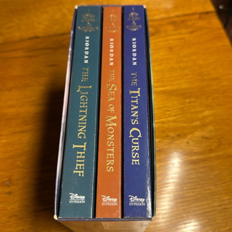 The Percy Jackson and the Olympians Pbk 3-Book