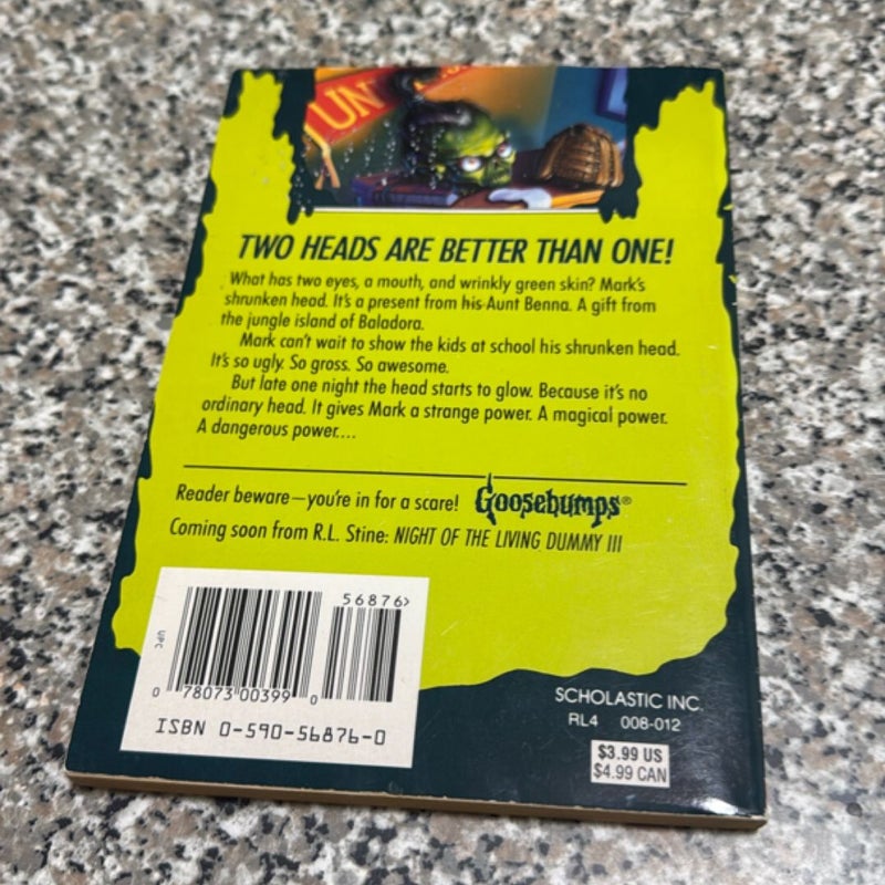 How I got my shrunken head First Edition