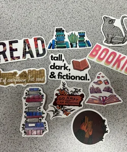 Mysterious Bookish Stickers