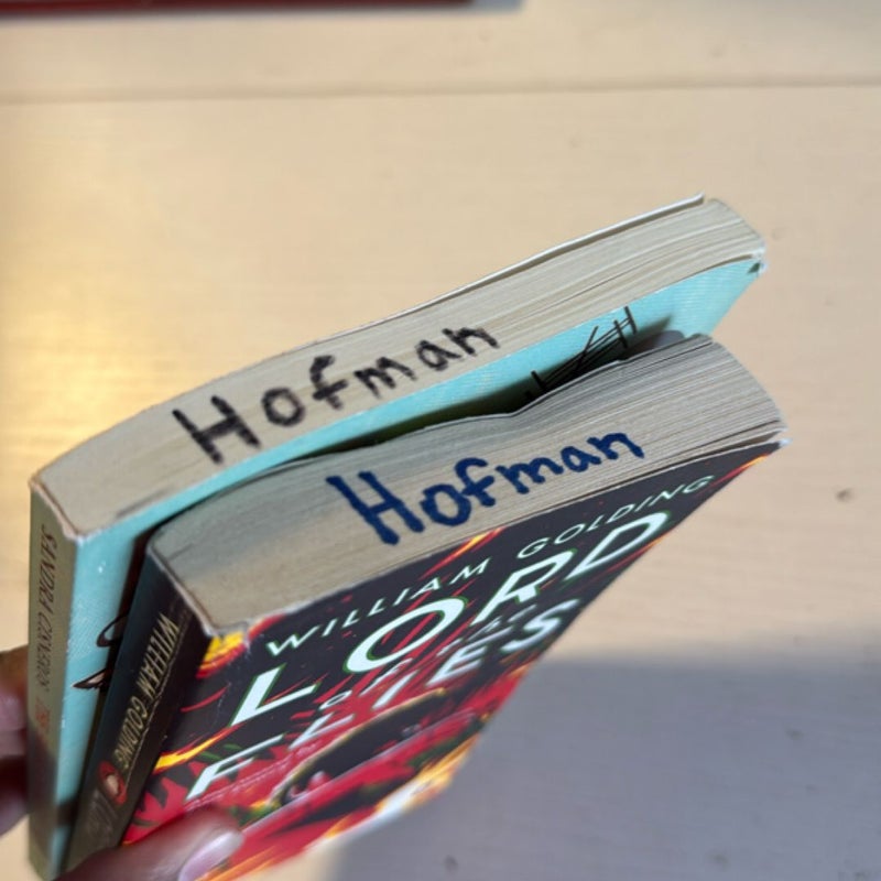 The House on Mango Street & Lord of the Flies (banned books)