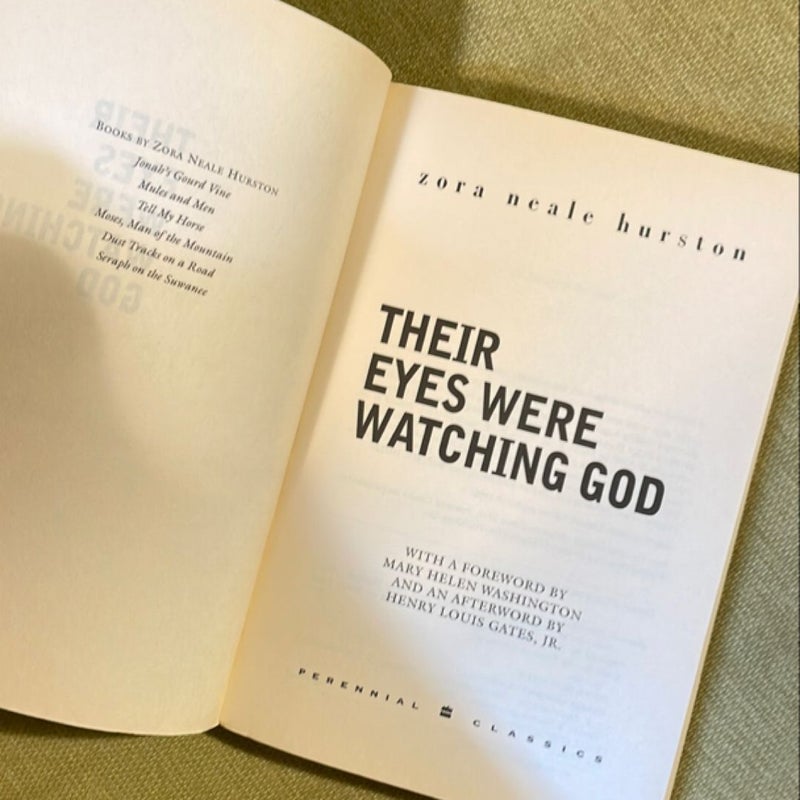 Their Eyes Were Watching God