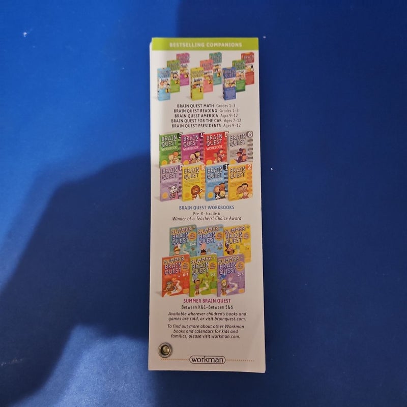 BRAIN QUEST Grade 6, Ages 11-12