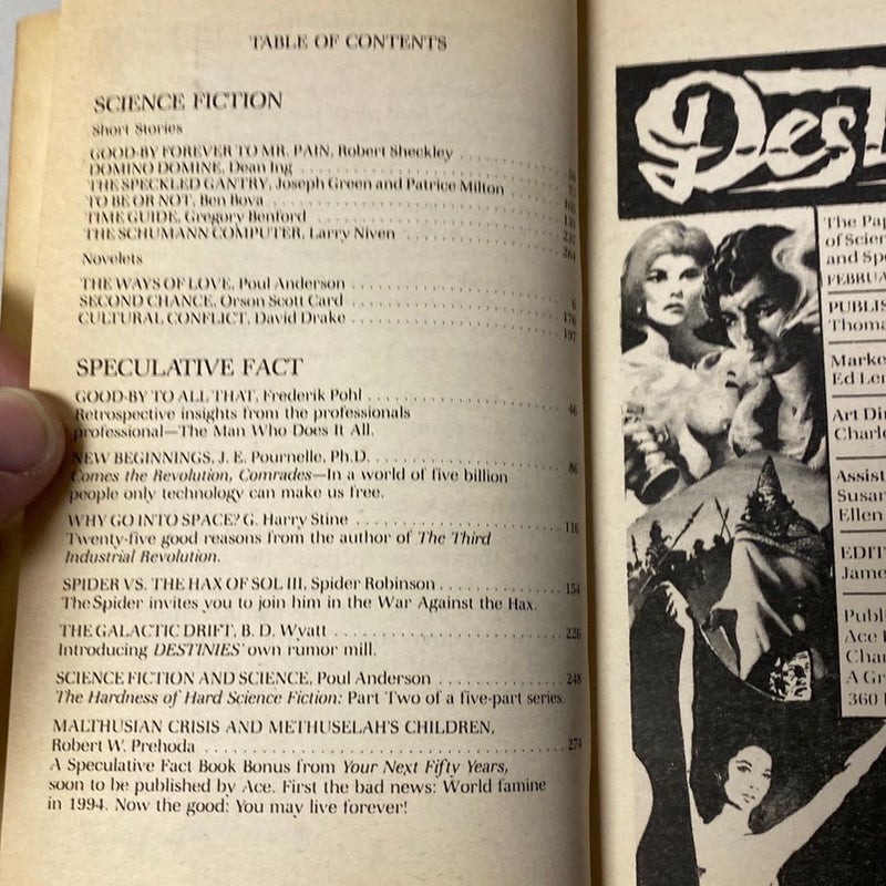 Destinies Vol. 1, No. 2