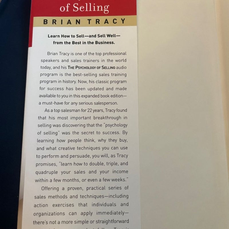 The Psychology of Selling