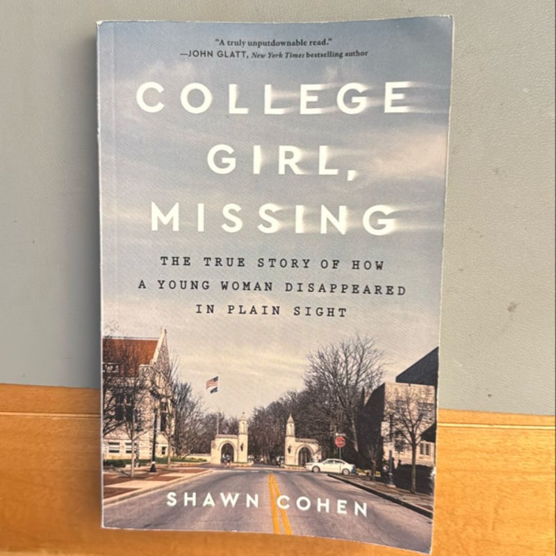 College Girl, Missing