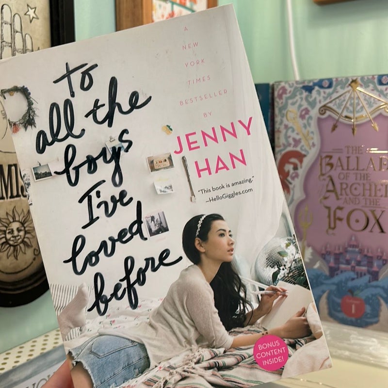 To All the Boys I've Loved Before