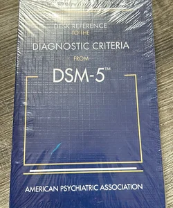 Desk Reference to the Diagnostic Criteria from DSM-5 by American Psychiatric Association Paperback 