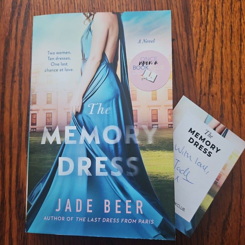 The Memory Dress *signed bookplate!*