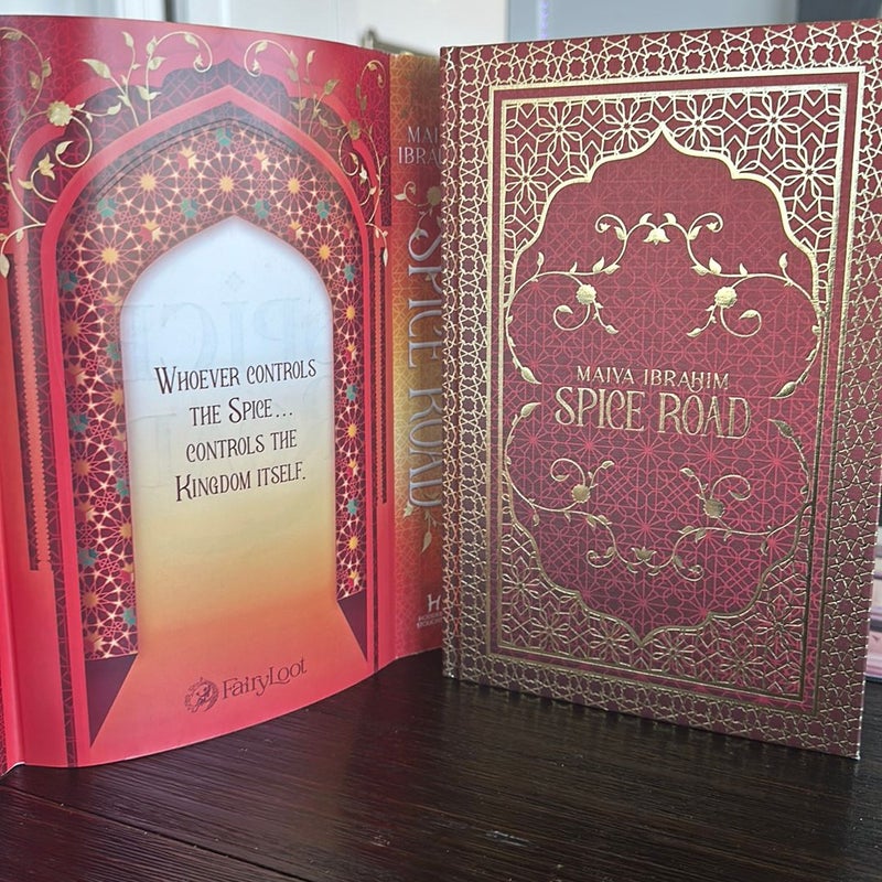 Spice Road signed Fairyloot edition