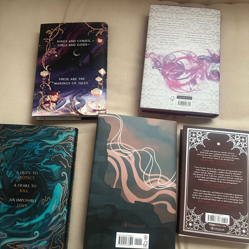 Fairyloot Book top Lot