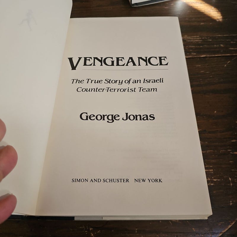 Vengeance, Book by George Jonas, Official Publisher Page