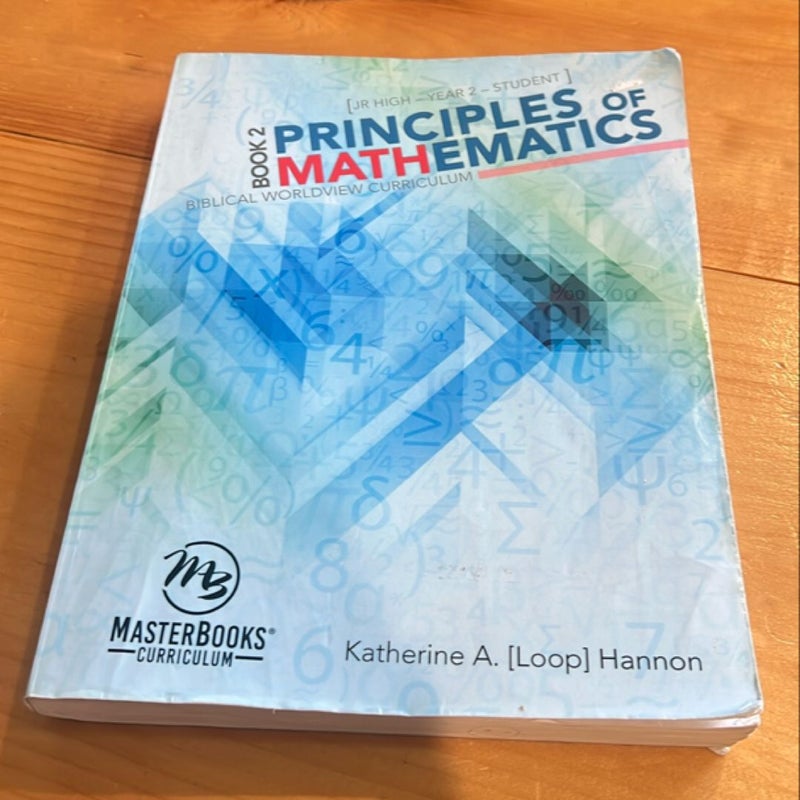 Principles of Mathematics Book 2 (Student)