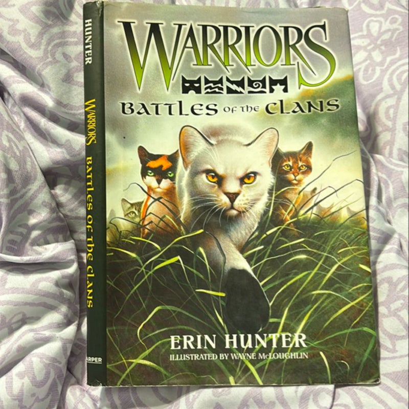 Warriors: Battles of the Clans - Dust Jacket